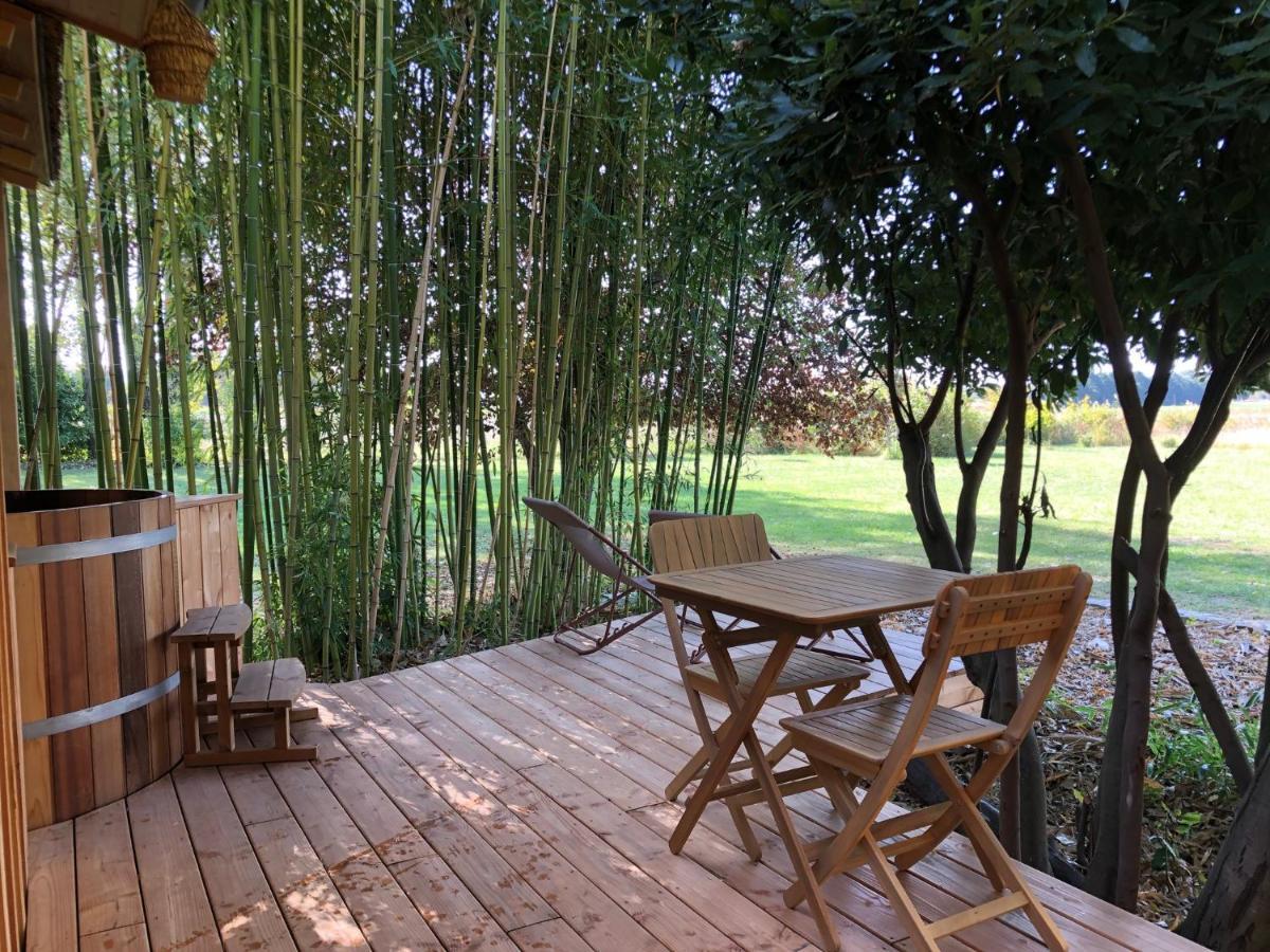 Maisonette Et Spa Bois La Bégude-de-Mazenc エクステリア 写真