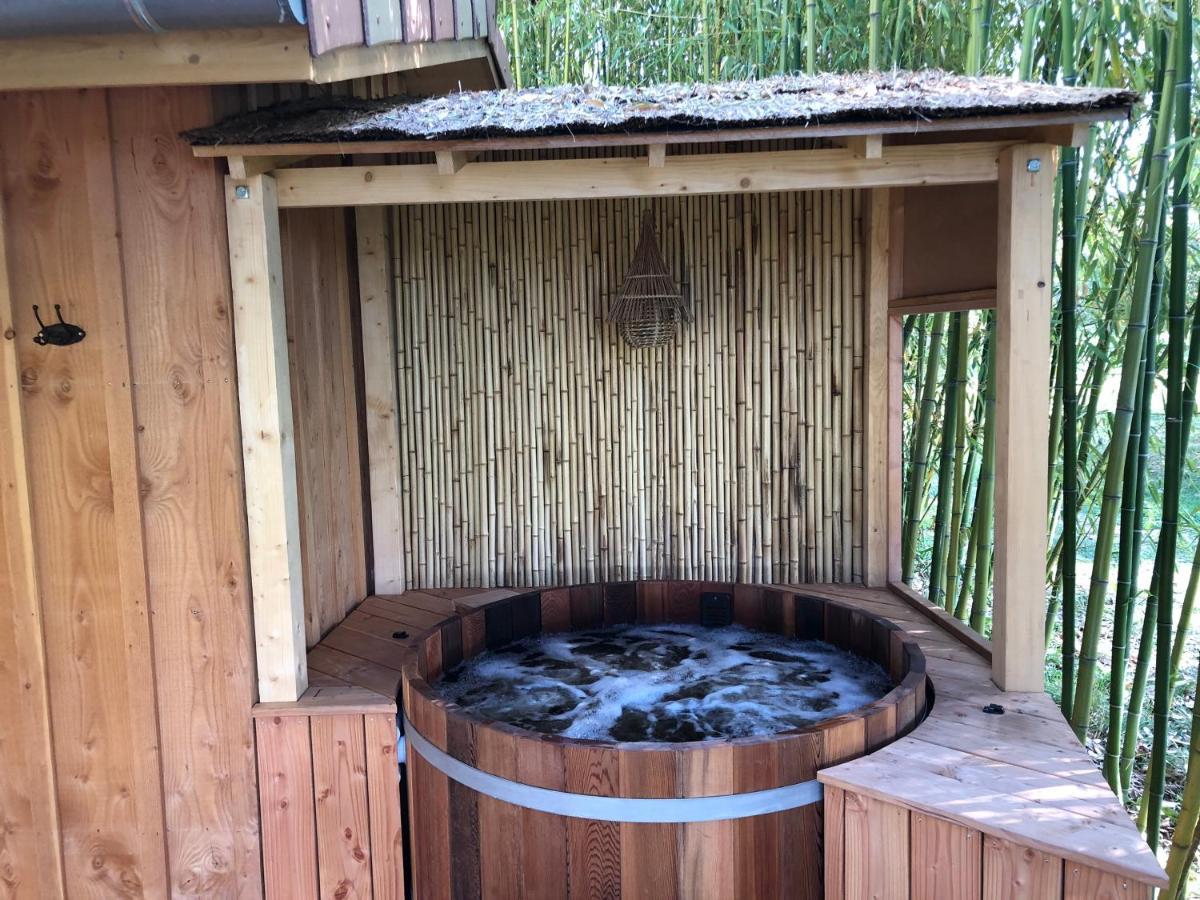 Maisonette Et Spa Bois La Bégude-de-Mazenc エクステリア 写真