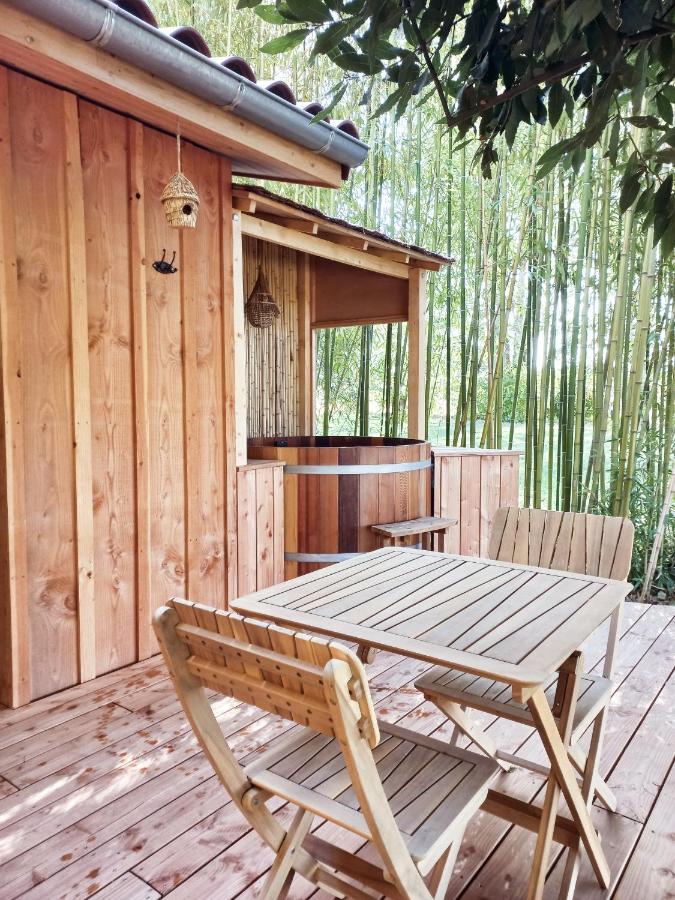 Maisonette Et Spa Bois La Bégude-de-Mazenc エクステリア 写真
